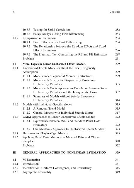 Econometric Analysis of Cross Section and Panel Data - Free