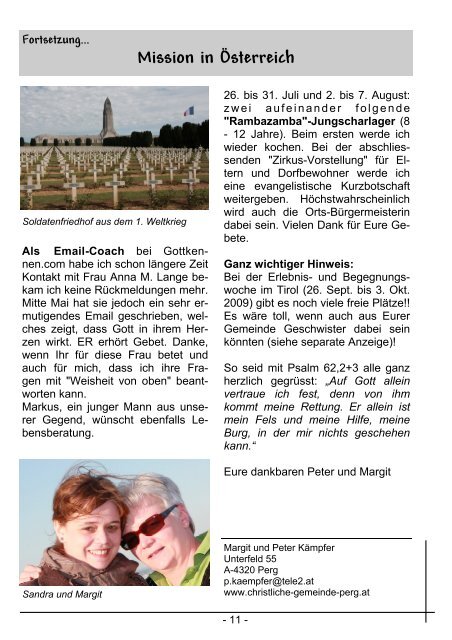 Ausgabe Juli / August 2009 - FMG Lausen