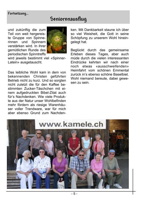 Ausgabe Juli / August 2009 - FMG Lausen