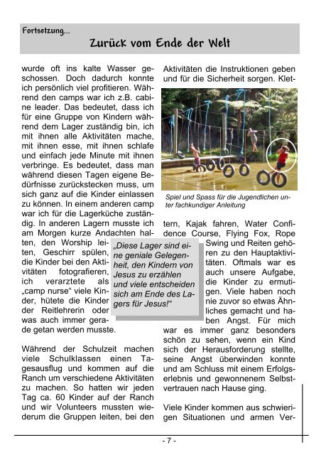 Ausgabe Juli / August 2009 - FMG Lausen