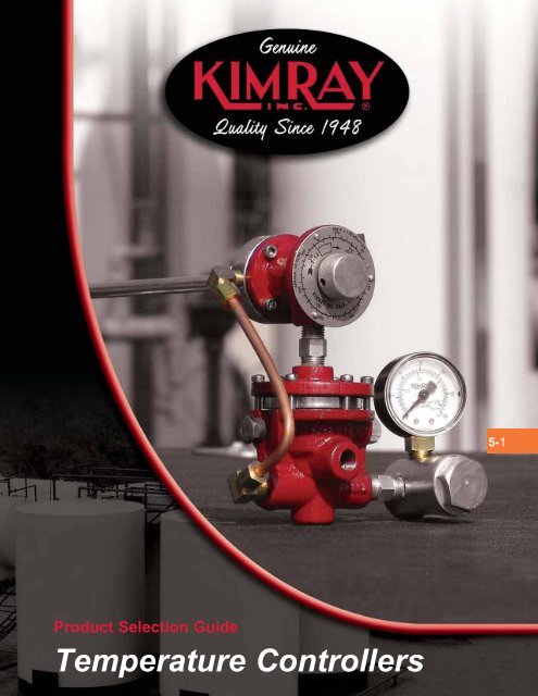 Temperature Controllers - Home | Kimray Mobile