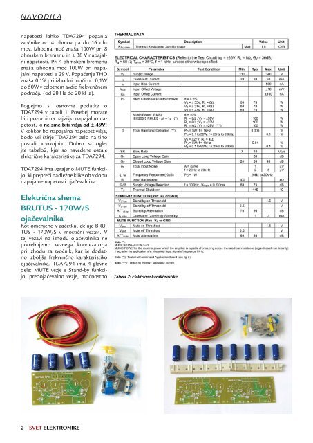 PDF članek - Svet elektronike