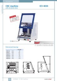 systems CNC machine ICV 4030