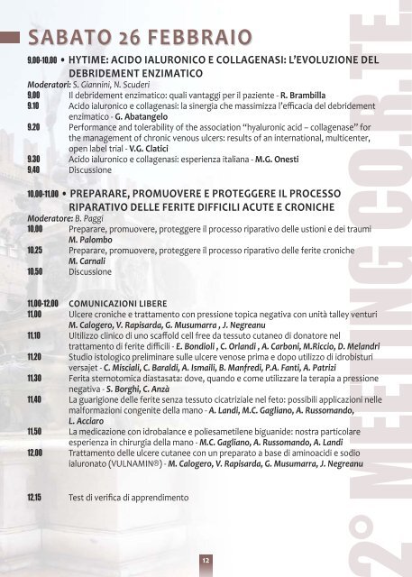 Programma Scientifico (pdf) - Sidec