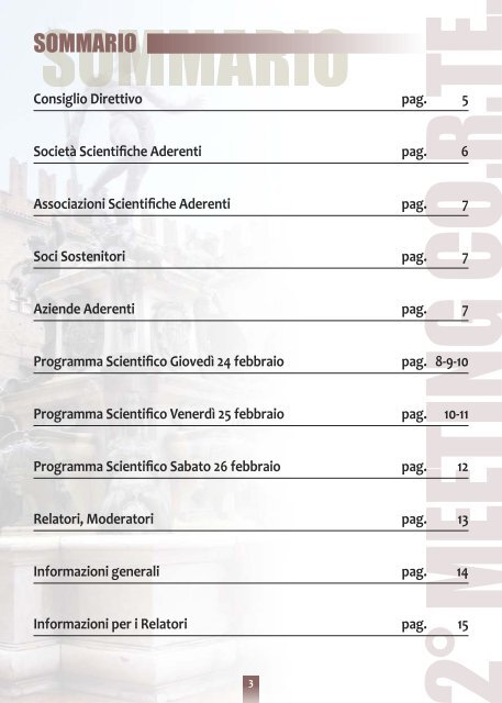 Programma Scientifico (pdf) - Sidec