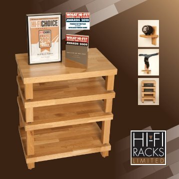 Download brochure - Hi Fi Racks