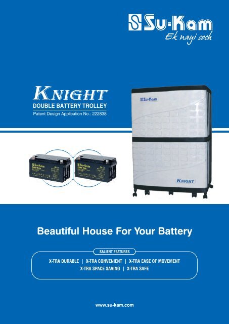 Knight Double Battery brochure here. - MyGadgetsMall.com