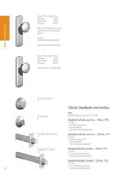 PDF chant catalogue artwork.indd - Hardware Direct