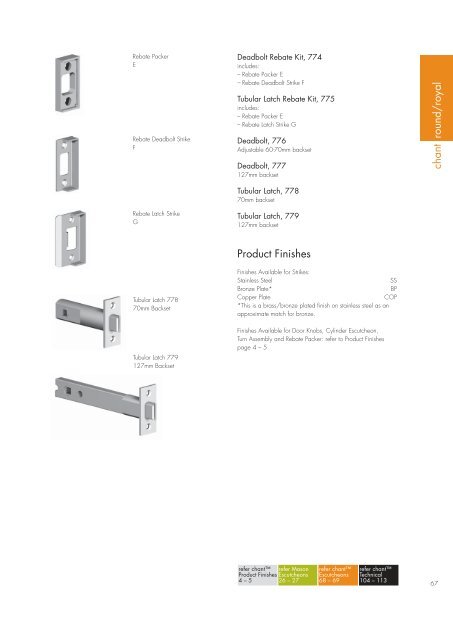 PDF chant catalogue artwork.indd - Hardware Direct