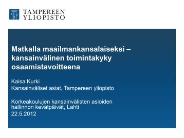 Tampereen yliopisto