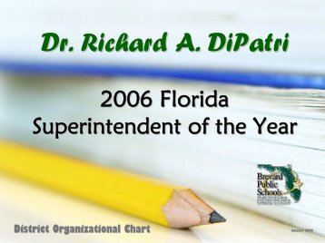 Dr. Richard A. DiPatri - Brevard Public Schools