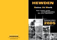 Noise At Work - Hewden