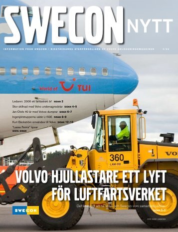 Volvo hjullastare ett lyft fÃ¶r Luftfartsverket - Swecon