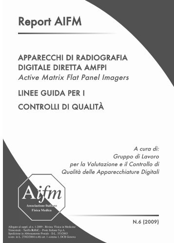 Apparecchi di radiografia digitale diretta AMFPI - Aifm