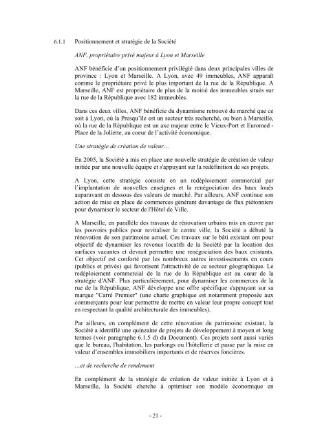 Document de rÃ©fÃ©rence - ANF Immobilier