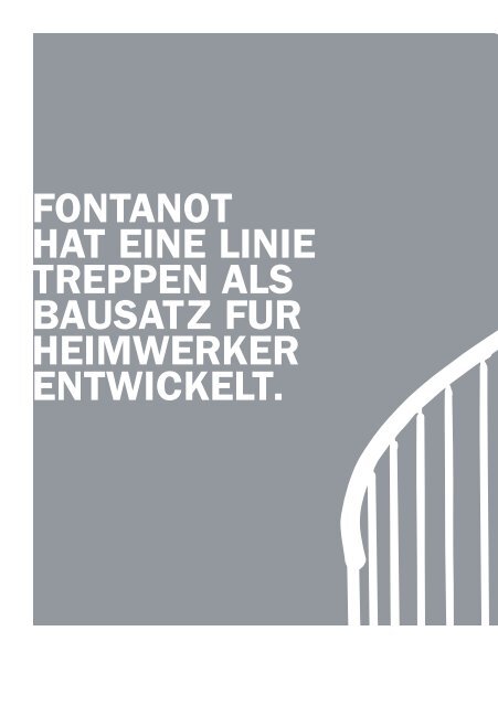 Katalog System- und Bausatztreppe Arke - TreppenShop24