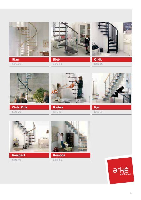 Katalog System- und Bausatztreppe Arke - TreppenShop24