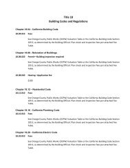 Title 18 Building Codes and Regulations - City of Fountain Valley