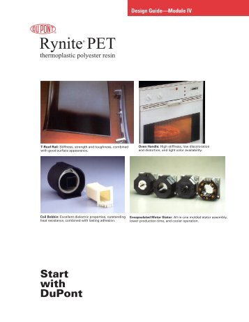 RyniteÃ‚Â® PET Design Guide Module IV - DuPont