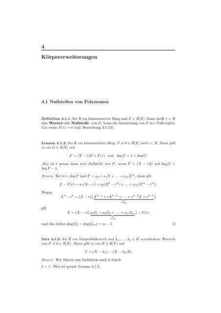 Skript - UniversitÃ¤t Paderborn