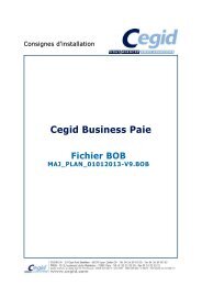 Cegid Business Paie Fichier BOB MAJ_PLAN_01012013 ... - extremIT