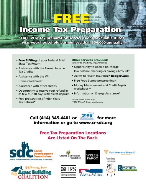 Income Tax Preparation Milwaukee County