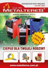 Pobierz katalog produktÃƒÂ³w - Metalteres