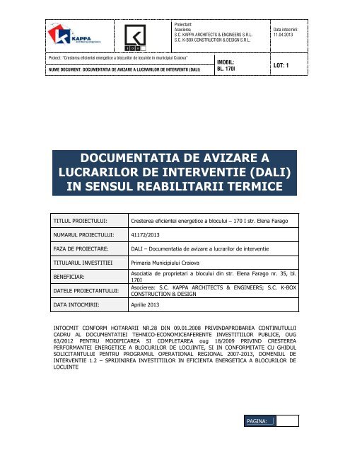 Hotărârea consiliului local nr. 291 pe 2013 - Primaria Craiova