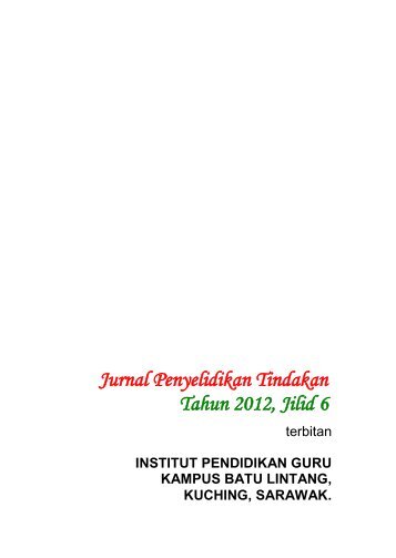 2012 - Institut Pendidikan Guru Kampus Batu Lintang