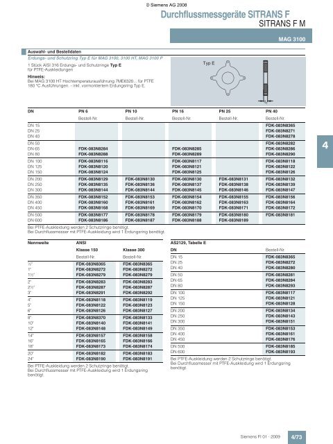 Datenblatt MAG 3100.pdf - METRA Energie