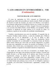 V. Los Amigos en Centro América VIII - Instituto ALMA