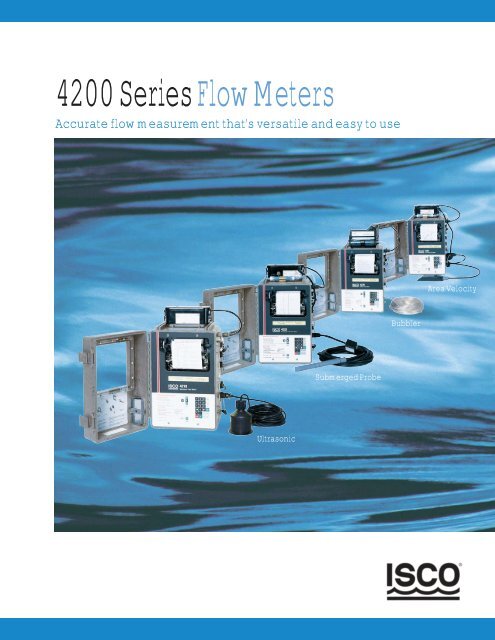 4200 Series Flow Meters - Isco