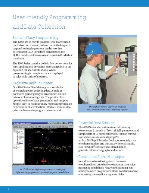 4200 Series Flow Meters - Isco