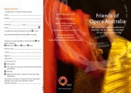 Friends of Opera Australia