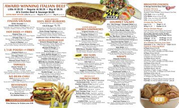 Download Menu - Al's Beef