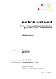 Maier, Markus: Was Kinder stark macht - Vorarlberger Kinderdorf