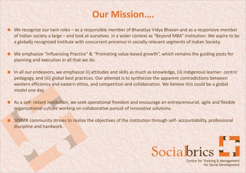 Social Brics spjimr Brocher.cdr - S.P. Jain Institute of Management ...