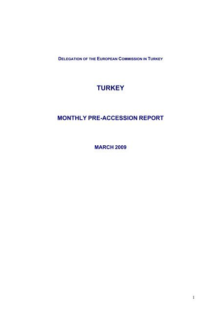 structural outline of pre accession reports today s zaman