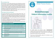 Patient information leaflet - Brit Thoracic