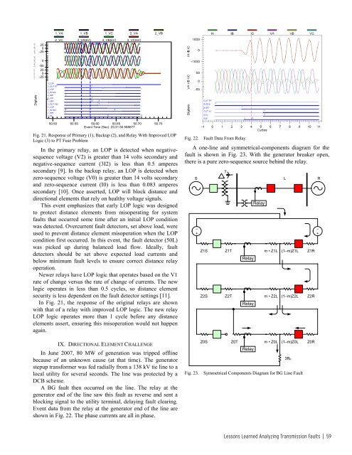 Journal of Reliable Power - SEL