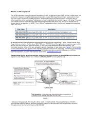 What is an N95 respirator?