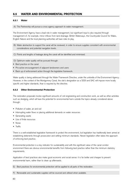 Montgomery Canal Conservation Management Strategy (1.2MB PDF)