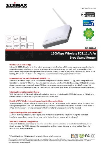 Datasheet - Edimax