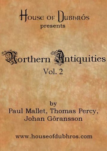 Northern Antiquities vol. 2 - House of Dubhros