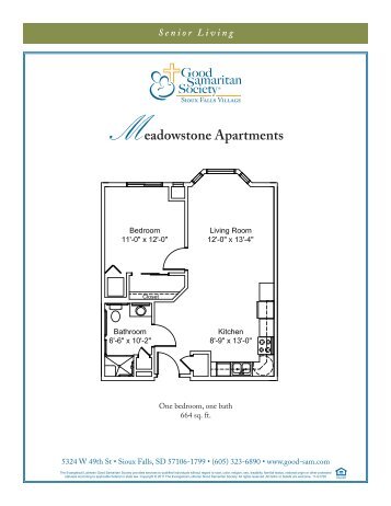 to view Meadowstone apartment floor plans. - Good Samaritan Society