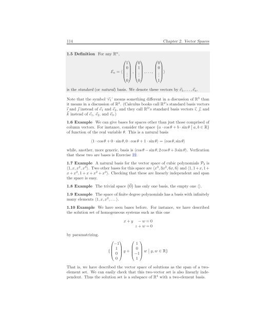 Linear Algebra