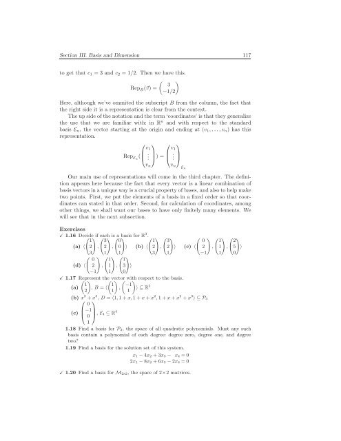 Linear Algebra