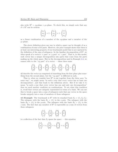 Linear Algebra