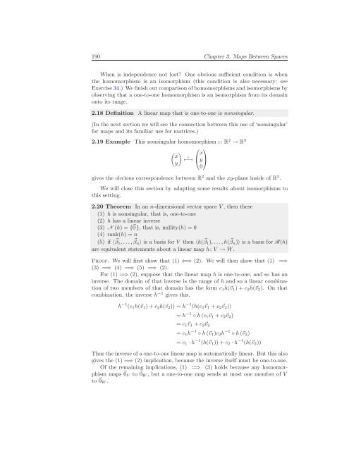 Linear Algebra