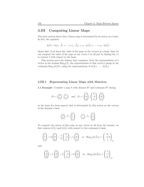 Linear Algebra